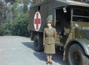 HRH Princess Elizabeth in the Auxiliary Territorial Service,_April_1945_TR2832