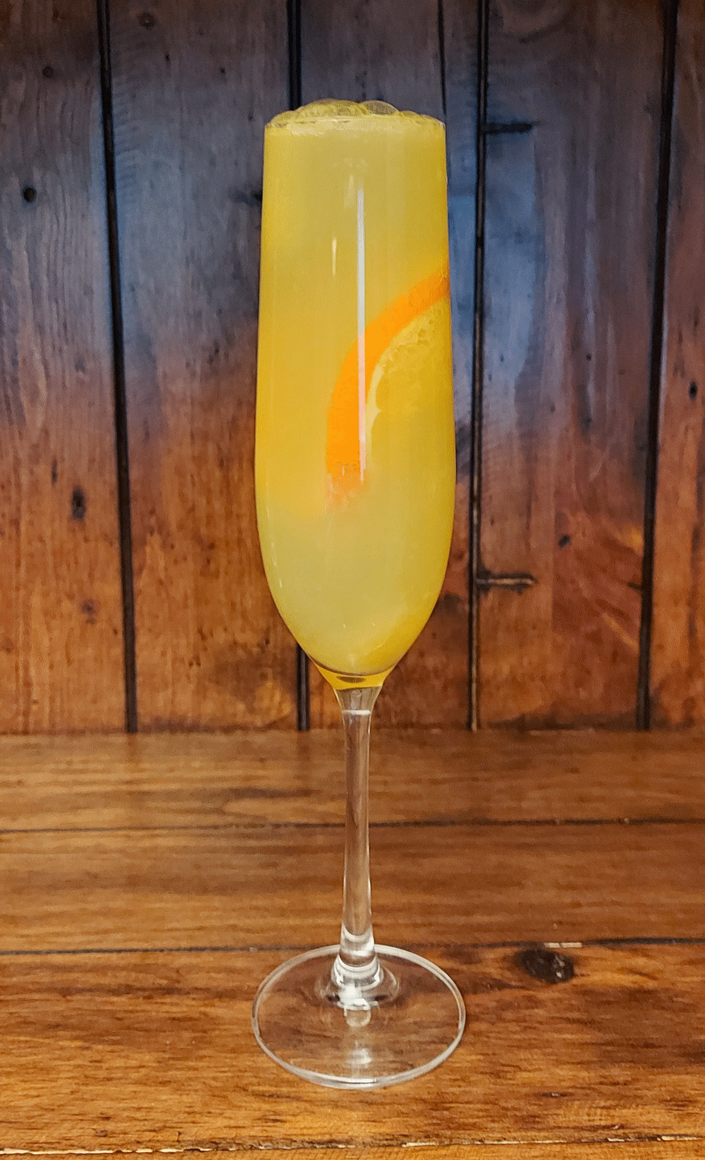 Orange Champagne Mule
