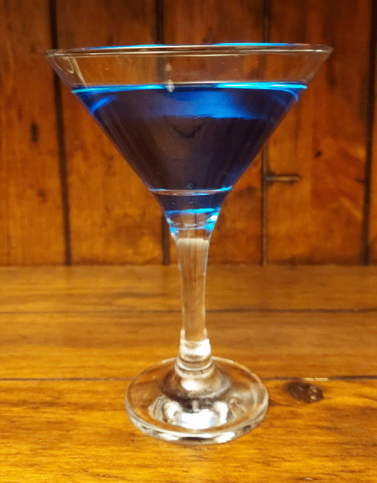 Sapphire Alpine Cocktail