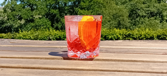 Apricot Negroni