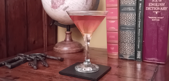 Golden Lillet Martini