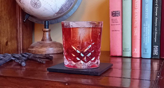 Banana Rum Negroni